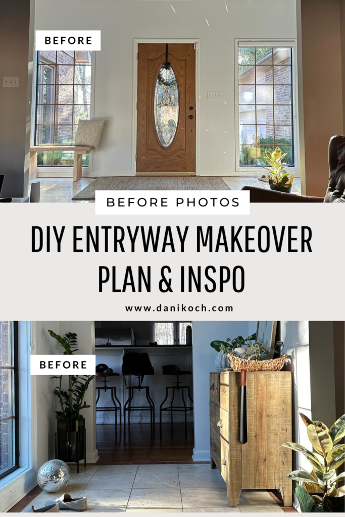 Entryway Makeover 2024 | DIY Entryway Decorating Ideas - One Room ...
